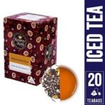 Karma Kettle Passionately Iced Tea with Assam Black Tea, Lavender Flower, Mango Marracuja Flavour Crystals, Passion Fruit Flavour and Crystals, Mosambi Peel - 20 Pyramid Teabags, 40 g - Fast UK Delivery - Image 6