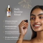 Kerala Ayurveda Kumkumadi Face Oil - 10 ml | Complete Radiance Solution for Glowing Skin | Helps Reduce Wrinkles, Pigmentation & Dark Spots | Anti-Ageing For All Skin Types | Ideal for Gua Sha Massage - Image 4