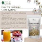 Bliss of Earth Gond Katira Pure Organic Edible Gum Tragacanth Gum Gond for Laddu Making & Sweets (200Gm) - Fast UK Delivery - Image 6