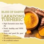 Bliss of Earth Turmeric Pure Haldi Powder Curcumin Powder from Meghayala Certified Organic Lakadong Antioxidant & Anti-Inflammatory 500gm - Fast UK Delivery - Image 4