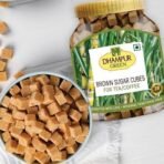 Dhampure Speciality Brown Sugar Cubes | Rough Cut Sugar Cubes, 800G | Sugar Cubes For Tea And Coffee | Sulphurless | No Chemicals - Fast UK Delivery - Image 5