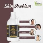Holy Natural - The Wonder of World Holy Natural Organic Jamaican Black Castor Oil For Hair, Eyelash, Eyebrow And Skin | 1 Liter - Fast UK Delivery - Image 7