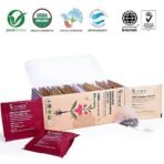 Teabox Chamomile Green Tea for Stress Relief & Good Sleep, Made with 100% Whole Leaf & Natural Chamomile Flowers, 50 Silken Pyramid Tea Bags & Teabox Organic Ashwagandha Green Tea 25 Teabags - Fast UK Delivery - Image 7