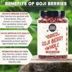 Urban Platter Goji Berries, 500g (Unsweetened | Garnish or Add to Fruit Salads, Oatmeal, Mueslis, Trail Mixes, Ice Creams, Baked Goods) - Fast UK Delivery - Image 6