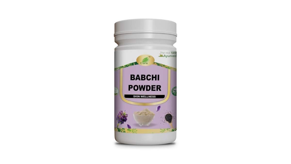 uk510fSFEL-1.jpg Cura Mahaveer Babchi/Bakuchi/Bavanchi Powder | Pure & Natural| Free from chemicals & Preservatives 100 gm - Fast UK Delivery - Image 1