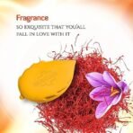 Girnar Saffron Soap | Skin's Natural Bath with Saffron | Grade 1 Paraben Free Soap for Bright & Moisturized Skin | 100gm | Pack of 4 - Fast UK Delivery - Image 6