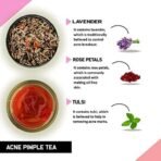 TEACURRY Acne Tea (30 Tea Bags, 1 Month Pack) - Helps to Lower Acne, Marks and Skin wellness Routine - Acne Tea - Natural Herbal Tea - Fast Shipping to USA & Canada - Image 3