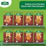 Tata Sampann Pav Bhaji Masala with Natural Oils, 45g, Crafted by Chef Sanjeev Kapoor, With Chefs Exclusive Tip, Rich Aroma & Flavour - Fast UK Delivery - Image 7