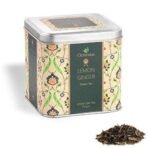 Octavius Lemon & Ginger Classic Loose Leaf Green Tea |With Natural Ginger & Lemon Peel High Anti-Oxidants |Low Caffeine | Immunity Boosting Tea| Packed in Premium Tin Box | 75 gms (35 Cups) - Fast UK Delivery - Image 2
