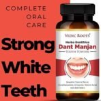 Vedic Roots Herbal Dant Manjan/Tooth Powder|Tooth Pain Gum Bleeding Relief|Bacteria Cavity & Sensitivity Relief|Yellowness Stain Mouth Smell Remover/Freshen Breath - 70 GM - Fast UK Delivery - Image 7