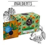 Karma Kettle Karma Kettle, Aam Salaam- Mango Tea, Black Tea with Mangoes & Cumin, Fruit Tea, Healthy and Delicious, No Added Sugar, Low in Calories, 20 Pyramid Teabags, 530 g - Fast UK Delivery - Image 3