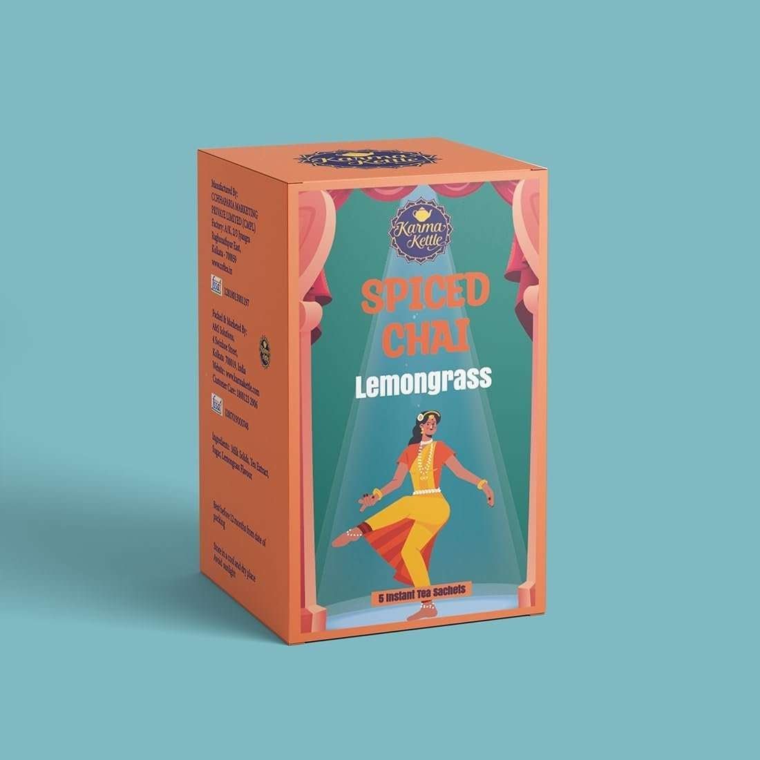 uk512GAF5Qa5L-1.jpg Karma Kettle Lemongrass Premix Instant Tea Box - Fast UK Delivery - Image 1