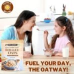 Urban Platter Rolled Oats, 500g (Whole-Grain Oats | High in Fiber and Protein | Breakfast Cereal I Old-Fashioned Oats) - Fast UK Delivery - Image 4