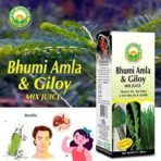 BASIC AYURVEDA Bhumi Amla & Giloy Mix Juice With Wheatgrass 450 Ml | - Fast UK Delivery - Image 4