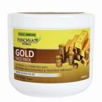 Panchvati Herbals Regular Gold Face Pack | Maintains Skin Elasticity & Brightness Up Face - 800 ml - Image 2