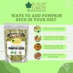 Bliss of Earth Dehulled Pumpkin Seeds 600gm For Eating & Weight Loss, Naturally Organic Superfood - Fast UK Delivery - Image 6