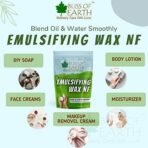 Bliss of Earth Emulsifying Wax NF Cosmetic Grade Wax Best for Thickening Soap, Lotion, Body Moisturizer & DIY Products 113gm - Image 3