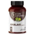 Cura Ayurveda Amla 100% Natural Anti-Oxidant Tablets | Hair and Skin Health, Digestive Support | Stress Relief, Detoxification | Immunity Booster - 60 Tablets Pack - Fast UK Delivery