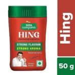 Tata Sampann Hing, Compunded Asafoetida (Bandhani Hing), 50g, Recommended by Chef Sanjeev Kapoor, Strong Flavour & Aroma - Fast UK Delivery - Image 3