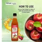 HERBAL CANADA APPLE CIDER VENEGAR 500ML (Pack of 2) - Fast UK Delivery - Image 5