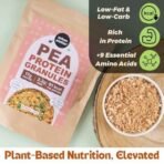 Urban Platter Pea Protein Granules, 250 g (Plant Based Protein | Additive Free | High in Protein) - Fast UK Delivery - Image 4