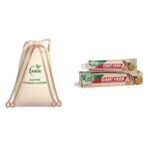 Zandu Dantveer Toothpaste 200Gm Copper Bad Breath Treatment,Plaque Removal Tongue Cleaner Pack Of 2 Fight Dental&Oral Problems Reduces Bad Breath Ayurvedic Toothpaste With 40 Ingredients - Fast UK Delivery