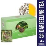 Karma Kettle Singalila -100 % Pure and Fresh Darjeeling Green Tea 25 Pyramid Teabags, 50 g - Fast UK Delivery - Image 4