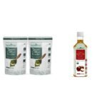 Neuherbs Green Coffee Beans Powder for Weight Loss 200g - (Pack of 2) & Neuherbs Apple Cider Vinegar with Mother Vinegar, Raw, Unfiltered and Undiluted - 350 ml - Fast UK Delivery