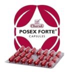 Charak Pharma Posex Forte Capsule for Women health - 20 Capsules (Pack of 2) - Fast UK Delivery - Image 2