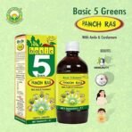 BASIC AYURVEDA Basic 5 Green Panch Ras (Juice) 1000 Ml | - Fast UK Delivery - Image 4