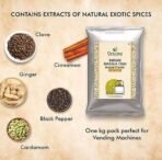 Octavius | Indian Masala Premix Tea -1 Kg | Tea Premix For Vending Machine | Masala Chai Instant Tea Premix | Masala Chai Powder | Readymade Tea | Added Extracts of Aromatic Indian Spices | Tea 1Kg - Fast UK Delivery - Image 4