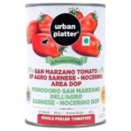 Urban Platter San Marzano Whole Peeled Tomatoes in Tomato Juice, 400g / 14oz [Drained Weight 260g, DOP, Tomates pelles Dans le Jus, Product of Italy] - Fast UK Delivery - Image 2
