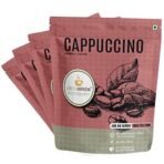 Greenbrrew Cappuccino Instant Coffee | Green Coffee Extract ("PL-AAA") + Probiotics | Hot & Cold Coffee | 20 Sachets, 30g (Pack Of 4) - Fast Shipping to USA & Canada - Image 2