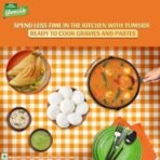 Tata Sampann Yumside Ready to Cook Sambar Paste- Thanjavur Style, 150g, Instant Food, Ready in 20 min, NO Preservatives, NO Added Artificial Colours & Flavours, Pack of 1 - Fast UK Delivery - Image 6