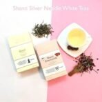 Tassyam Shanti Chamomile White Tea, 25g | Luxury Box - Rose and Chamomile Blend - Silver Needles Loose Leaf - Image 6