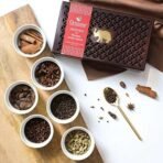 Octavius Indian Spice Collection- 300 Gm | Assorted 6 Whole Spices Wooden Gift Box | Wooden Spice Box | Wooden Masala Box | Gift Hamper For Diwali | Diwali Corporate Gifts - Fast UK Delivery - Image 4