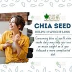 Bliss of Earth Raw Chia Seeds For Weight Loss, Raw Super Food With Omega & Fiber 600gm - Fast UK Delivery - Image 5