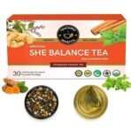 TEACURRY Pcos Tea (1 Month Pack, 30 Tea Bags) - Helps With Hormone, Period And Weight - Pcos Pcod Tea - She Balance Ginger Tea, 60 Gms - Fast Shipping to USA & Canada - Image 2