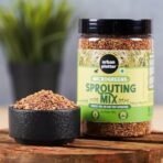 Urban Platter Microgreens Sprouting Mix, 400g / 14oz [Clover, Radish, Fenugreek & Alfalfa Seeds Mix] - Fast UK Delivery - Image 6