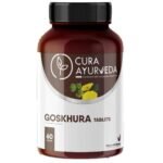 Cura Ayurveda Goskhura Tablets for Men | Natural Support for Male Wellness | Immune System Boost - 60 Tablets Pack - Fast UK Delivery