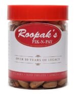 Roopaks Salted Pistachios (250 gm) Pure Pista | Dry Fruit | Tasty & Healthy | High in Protein & Dietary Fiber | Low Calorie Nuts - Fast UK Delivery