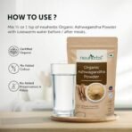 Neuherbs Organic Ashwagandha Powder | Ayurvedic Support for Stress, Mental Calmness & Anxiety Issues | Certified Organic - 100g - Fast UK Delivery - Image 7