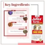 AIMIL Jufex Forte Syrup Herbal Syrup for Respiratory Wellness - 100 ML - Fast UK Delivery - Image 4