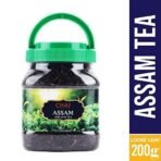 Karma Kettle Chai Country Assam Premium Black Tea long leaf Tea - 200 gm Jar - Fast UK Delivery - Image 3