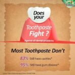 Zandu Dantveer, 500g, India?s 1st Ayurvedic toothpaste with Irimedadi oil | Scientifically proven formula |Fights 9 dental problems - Fast UK Delivery - Image 3