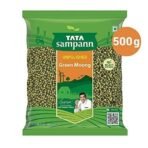 Tata Sampann Unpolished Green Moong Dal (Whole), 500g - Fast UK Delivery - Image 3