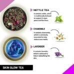 TEACURRY Skin Glow Tea (1 Month Pack | 30 Tea Bags) - Help In Skin Shine, Moisturized Skin, Acne, Anti-Aging, 100 grams - Fast Shipping to USA & Canada - Image 6