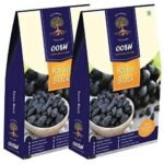 OOSH Seedless Black Raisin, 2 x 250 g | Kali Kishmish | Munakka Dry Fruits | Delicious & Healthy Snack | High in Antioxidants, Naturally Sweet & tasty - Fast UK Delivery