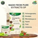 Zandu Ashwagandha Amla Ayurvedic Infusion, a Herbal Tea Enriched with 6 Ayurvedic Ingredients (25 Tea Bags) - Image 6