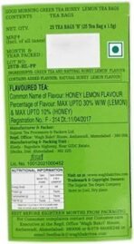 WAGH BAKRI Good Morning Green Honey Lemon 25TB (Pack of 2) - Fast UK Delivery - Image 5
